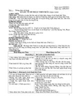 Giáo án Mĩ thuật 7 chuẩn KTKN_Bộ 15