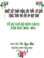 Bài 13 Cộng đồng - lớp 10