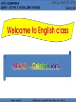 Lesson 1-Unit 8-English 9