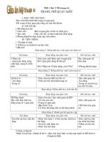 Giáo án Mĩ thuật 8 cả năm_CKTKN_Bộ 4