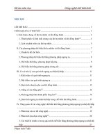 Đồ án môn học Công nghệ chế biến khí