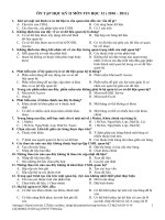 Ôn tập Tin học 12 HK2  NH10-11