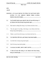 luận văn kế toán  Kế toán tiền lương và các khoản trích theo lương tại Công ty CP Melio Việt Nam