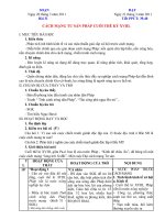 Bài 31: Cách mạng tư sản Pháp cuối thế kỷ XVIII