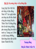 bài 25: sự nóng chảy