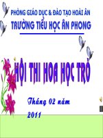 Hoa học trò _Phần thi vượt chướng ngại vật