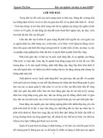 Tieu luan môn HCNN: Thực trạng quản lý hoạt động giáo dục ở xã Nam Sơn