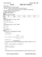 kiem tra dai so 9 chuong 1