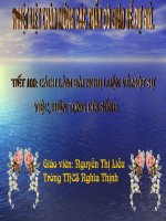 NV 9: Cách làm bài văn nghị luận