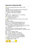 dang dac biet cua cau di dong