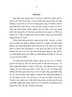 Đặc điểm tăng trưởng và hiệu quả bổ sung sản phẩm giàu dinh d­ưỡng trên trẻ từ sơ sinh đến 24 tháng tuổi tại huyện sóc sơn  hà nội