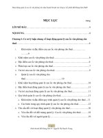 luận văn kinh doanh bất động sản Dịch vụ quản lý cao ốc văn phòng cho thuê tại Công ty Cổ phần Bất Động Sản EMD