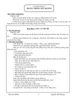 Giáo án Hoạt động Giáo dục ngoài giờ lên lớp_Lớp 7_Bộ 1