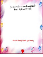 BÀI THAO GIẢNG HAY(MBA Một pha)