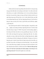 Phân tích đánh giá thực trạng và đề xuất một số giải pháp hoàn thiện nghiệp vụ thị trường mở của ngân hàng nhà nước