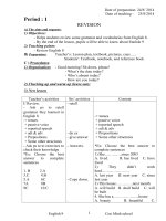 Giáo án Tiếng Anh lớp 9 trọn bộ CKTKN