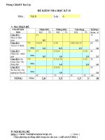 Đề tham khảo số 8