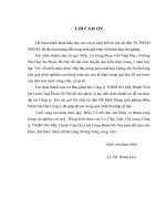 luận văn khách sạn du lịch HOẠT ĐỘNG KINH DOANH DU LỊCH VÀ CÔNG TY TNHH MỘT THÀNH VIÊN DU LỊCH CÔNG ĐOÀN HÀ NỘ