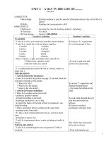 unit 1 the story of my village....