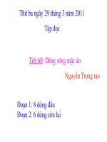 Tap doc tiet 60: Dong song mac ao
