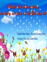 Cấu tạo bài văn miê tả con vật