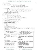 Giáo án Mĩ thuật 6 chuẩn KTKN_Bộ 5