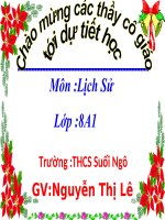bài giảng điện tử những cuộc cách mạng tư sản đầu tiên