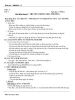 Giáo án Hoạt động Giáo dục ngoài giờ lên lớp _Lớp 6_Bộ 2