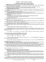 ÔN TẬP CHƯƠNG3-SÓNG CƠ(CÓ HD GIẢI BT)