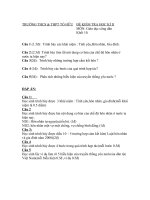 Đề thi HK II và đáp án GDCD 10 - Đề số 2