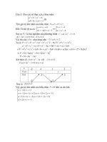 GIẢI ĐỀ THI HSG TỈNH THANH HÓA NĂM 2011