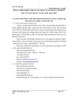 luận văn kế toán TỔ CHỨC BỘ MÁY KẾ TOÀN VÀ HỆ THỐNG KẾ TOÁN TẠI TÔNG TY CỔ PHẦN TẬP ĐOÀN ĐẦU TƯ XÂY DỰNG VÀ DU LỊCH BẢO SƠN