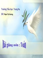 toan lop 5 ôn tập về phân số