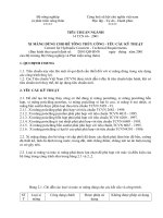 XI MĂNG DÙNG CHO BÊ TÔNG THỦY CÔNG -14 TCN 66-2001