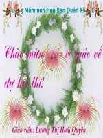 kể chuyện văn học - lớp 4 tuổi