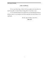 Đánh giá hiệu quả sử dụng vốn tín dụng của hộ nông dân trên địa bàn xã Văn Thành - huyện Yên Thành - tỉnh Nghệ An