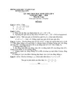 Đề thi HSG Toán 9 Nga Sơn (V1 09-10)
