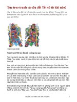 Tục treo tranh và câu đối Tết có từ khi nào