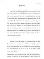 PHÂN TÍCH ĐÁNH GIÁ THỰC TRẠNG VÀ ĐỀ XUẤT MỘT SỐ GIẢI PHÁP NHẰM NÂNG CAO HIỆU QUẢ HOẠT ĐỘNG CHO VAY TIÊU DÙNG CÓ TÀI SẢN ĐẢM BẢO TẠI CHI NHÁNH THẠNH MỸ LỢI