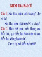 Bai 38. Cac nhan to anh huong den sinh truong va phat trien o dong vat_Dinh Van Du_Lop Sinh 06A_Truong DH Dong Thap