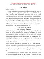 Kinh nghiệm dạy bài ôn tập học kỳ I môn Địa Lý 8