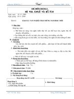 Giáo án Hoạt động Giáo dục ngoài giờ lên lớp_Lớp 7_Bộ 4