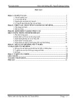 tiểu luận THIẾT LẬP, PHÂN TÍCH VÀ ĐÁNH GIÁ MÔ HÌNH TĂNG TRƯỞNG KINH TẾ