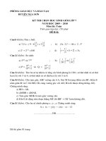 Đề thi HSG toán 7 nga son (09-10)