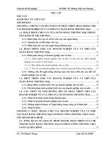 luận văn tài chính ngân hàng Phát triển cho vay doanh nghiệp vừa và nhỏ tại ngân hàng thương mại cổ phần Công thương Việt Nam – Chi nhánh Hòa Bình