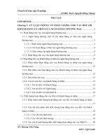 luận văn tài chính ngân hàng Nâng cao chất lượng hoạt động cho vay khách hàng cá nhân tại Chi nhánh ngân hàng Nông nghiệp và Phát triển nông thôn Nam Am – Hải Phòng