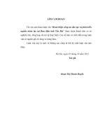 Luận văn thạc sĩ quản trị nhân lực Hoàn thiện công tác đào tạo và phát triển nguồn nhân lực tại Bưu điện tỉnh Yên Bái