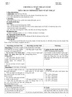 Giáo án Công nghệ lớp 11 chuẩn KTKN_Bộ 3