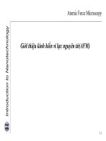 Giới thiệu kính hiển vi lực nguyên tử(AFM)