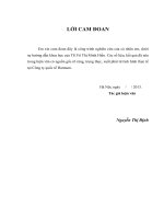 Luận văn thạc sĩ Hoàn thiện công tác đào tạo nhằm nâng cao tay nghề cho công nhân may tại Công ty quốc tế Hannam